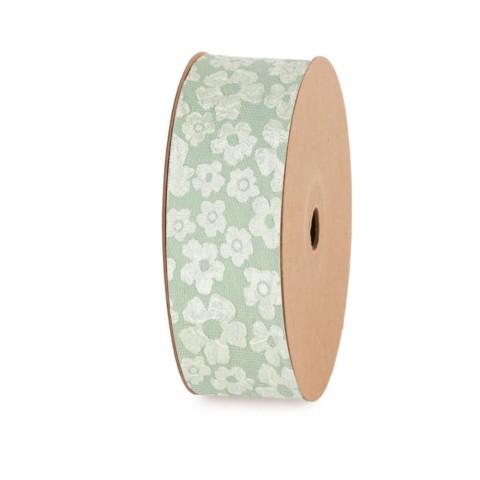 NASTRO FLORA 40MMX10MT VERDE ACQUA